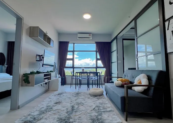 Jq Jesselton Quay Little Angel Homestay New Cityseaview Lv29 Netflix 6Pax